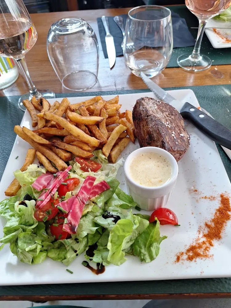 Steak Au Camembertsaus